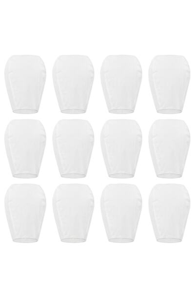 AB HOMES Set of 10 Flying Lanterns AB HOMES, white, paper — ecological and safe, ideal for we