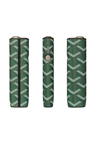 OEM Husă IQOS Iluma One – Verde Regal – Piele, Rezistentă la șocuri, Zgârieturi