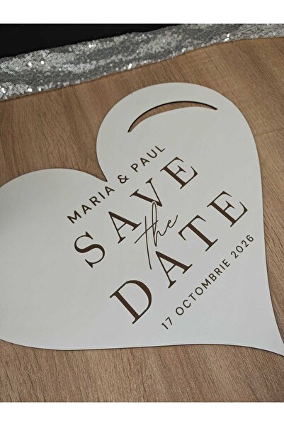 DLC PLACUTA SAVE THE DATE 40 CM