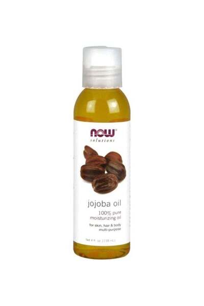 Now Foods زيت الجوجوبا المرطب النقي 118 مل