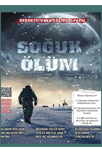 Kızıl Panda Yayınevi Detective Killer Hunting Game Set with 6 Files