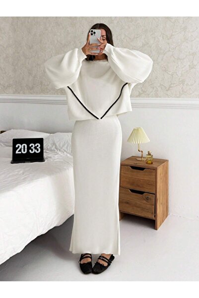 HEP tekstil etek kazak triko