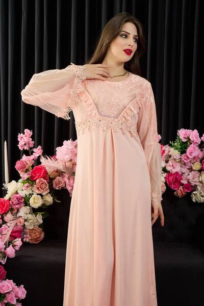 Lama Lingerie Women's Long Dress Lace