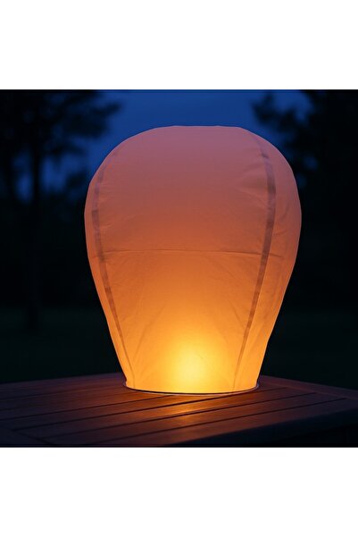 AB HOMES Flying lantern AB HOMES, white, made of paper – ideal for events
