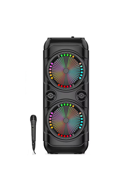 ZQS Portable Bluetooth Speaker 66 cm ZQS-8229/8230, 300W, FM Radio, USB/TF/TWS, Disco LEDs, Microphone &
