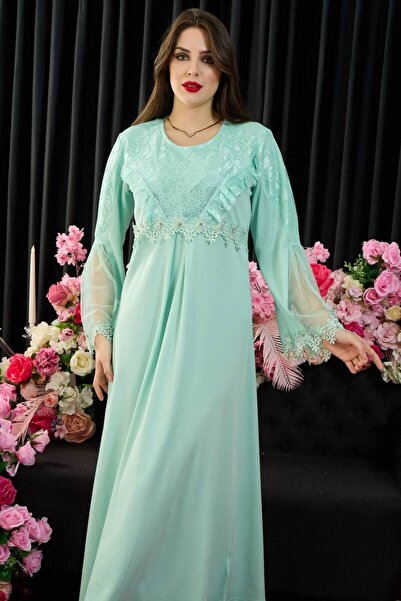 Lama Lingerie Women's Long Dress Lace