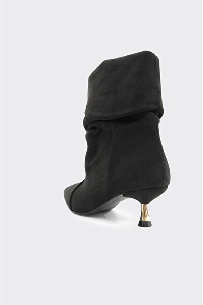 derinet Kısa Topuk Uzun Kadın Bot