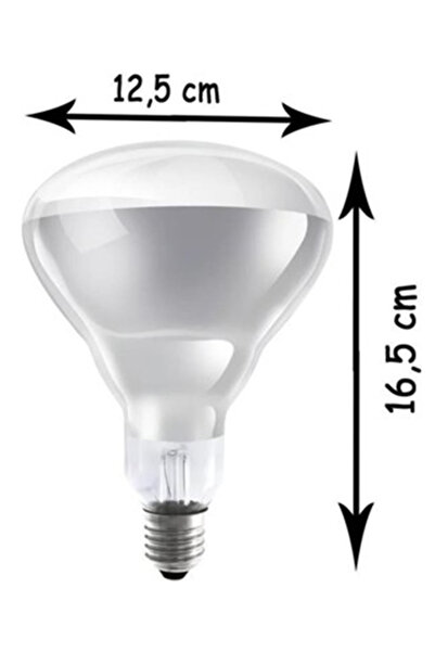 Osram Infrared 250w E27 Şeffaf Isı Ampulü Kızılötesi Isıtıcı Lamba