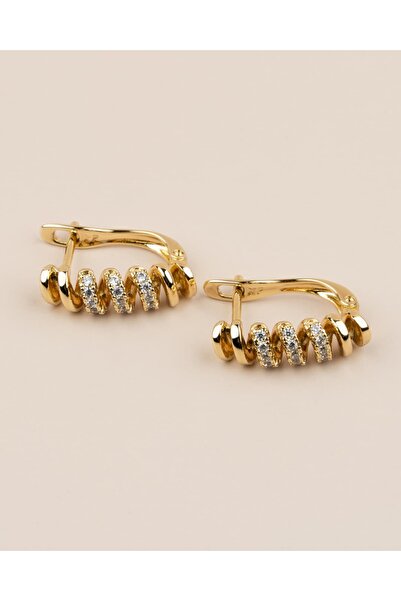 Portakal Esintisi Spirella Burgu Xuping Küpe