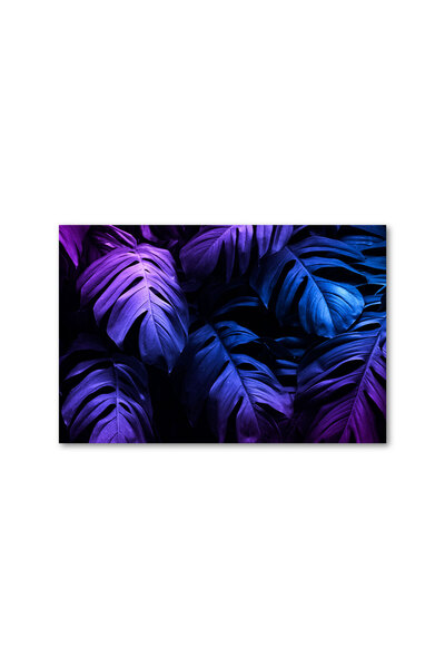 4Decor Pânză Tablou 4Decor, Frunze neon, 60x90cm, DM0153