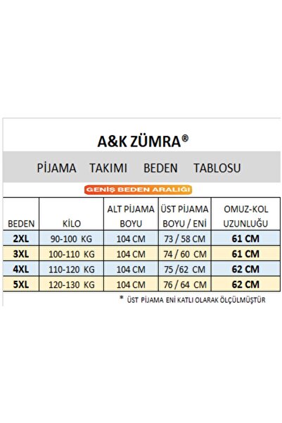 A&K ZÜMRA Combed Cotton Winter Interlock Men's Pajama Set