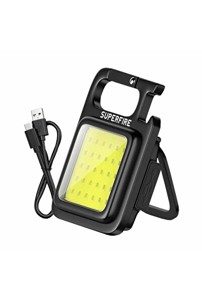 SUPERFIRE Lanternă MX16 – 600 lm, 500 mAh, USB-C, 4 moduri