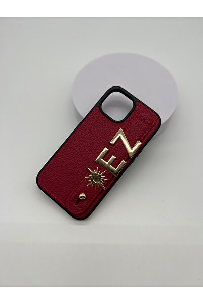 ELMALI STORE iPhone 13 Charmlı Kılıf "3 Charm Hediye !" Kişiye Özel Harfli Te...