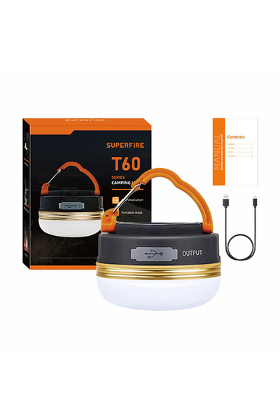 SUPERFIRE Backup lamp T60, 2.5W, 1000mAh