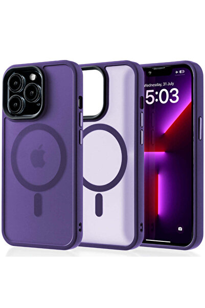 Casey Studios Husa Magsafe iPhone 13 Pro, Incarcare Wireless, Margini Ridicat...