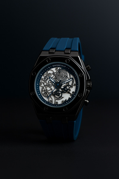 G Sport POLO Hublot Model Özgün Tasarım Silikon Erkek Kol Saati