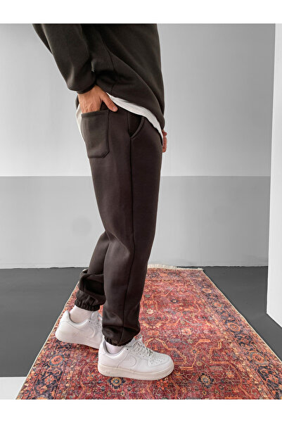 NO1 KONSEPT Фума Преміум Оверсайз 3-нитковий шардонні спортивні штани