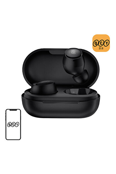 QCY Căști fără fir TWS T27 (negru)