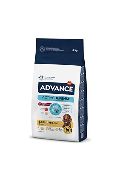 Advance Kuzu Etli Yetişkin Köpek Maması 3kg Active Defense Sensitive Care Lamb