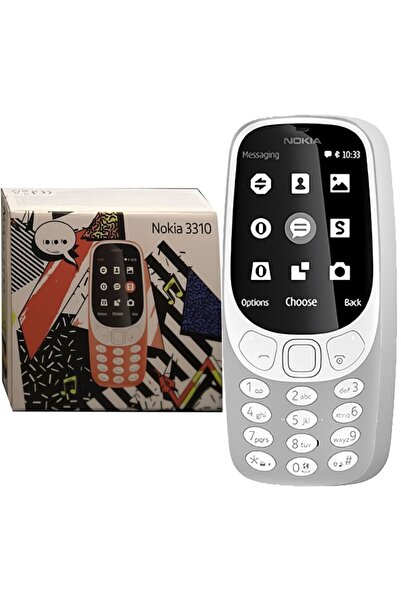 NO BRAND نوكيا 3310 رمادي اللون ثنائي الشريحة، إصدار فيتنام