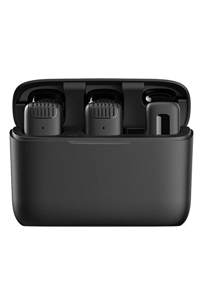 APEXEL Microphone with charging box APL-MIC008 Type-C, 2 pcs.