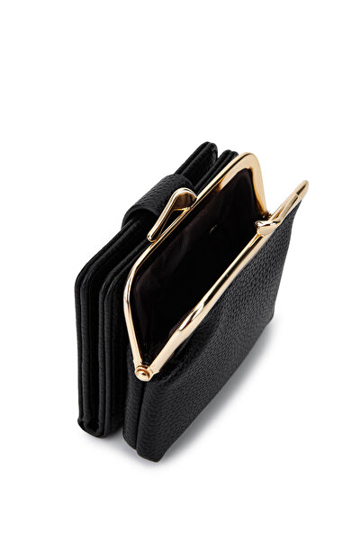 Tamer Tanca Women's Faux Leather Black Wallet