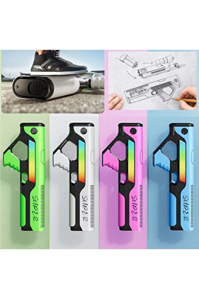 OEM Pistol electric cu apă Skirfy, automat, cu baterii, plastic, culoare albastră