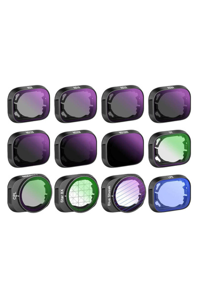 NEEWER Filter set for DJI Mini 3 / Mini 3 Pro FL25 ND8/16/32/64/128/256/ND1000/UV/CPL/BSA/LPR/