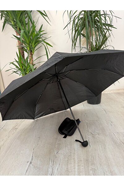 Market Su Geçirmez Mini Kapsül Şemsiye – Katlanabilir Sert Kılıflı Kompakt Şe...