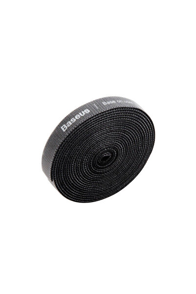Baseus Οργάνωση καλωδίων Rainbow Circle Velcro 3m (μαύρο)
