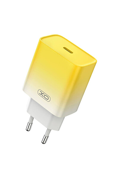 Xo Încărcător de perete CE18, USB-C, PD30W (galben)