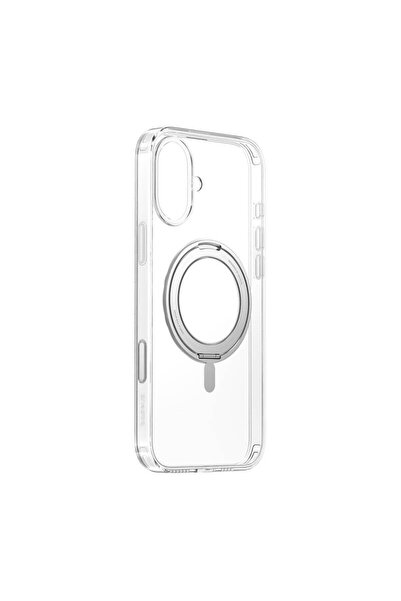 Baseus Μαγνητική θήκη SkyRing 360° iP16 με βάση (διαφανής)