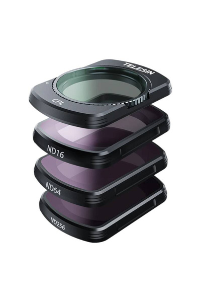 TELESIN CPL + ND16/64/256 Lens Filter Set for DJI Osmo Pocket 3