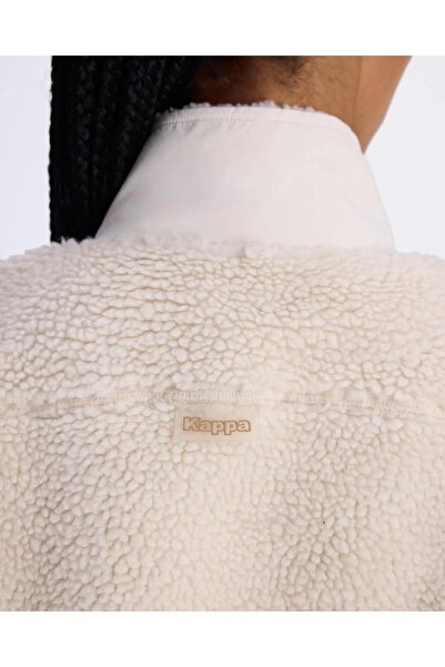 Kappa 342122Wa0F-M Logo Felax Tur Women's Sports Jacket White