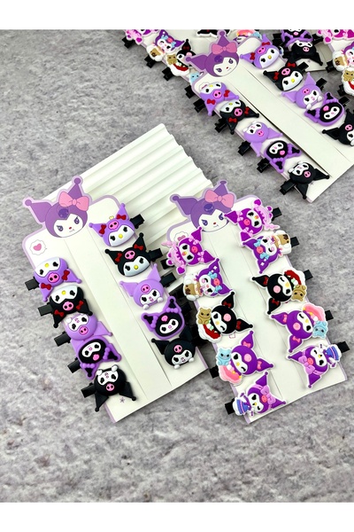 Toka Sepetim Kuromili 10’lu Mini Pens Toka Seti 1 Set