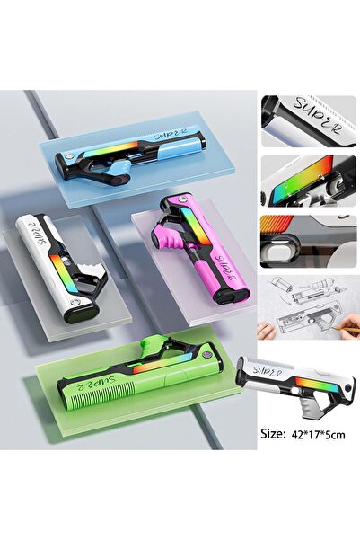 OEM Pistol electric cu apă Skirfy, automat, cu baterii, plastic, culoare albastră