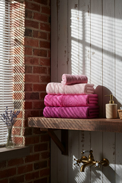 My Catherine 4-Piece Towel Set Hand - Face Towel 70X140 cm |   Bath Towel |   Cotton