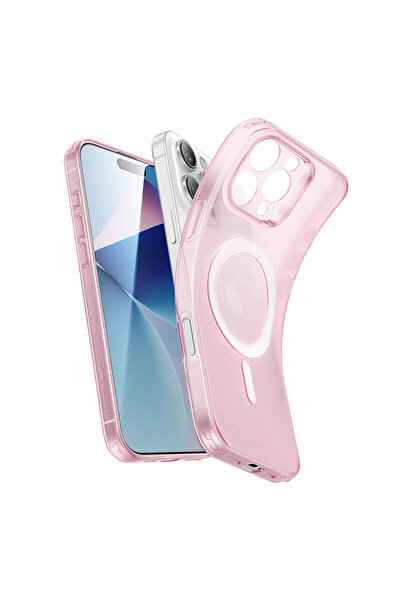 ESR Zero Clear Case (HaloLock) case for iPhone 16 Pro Max (pink)