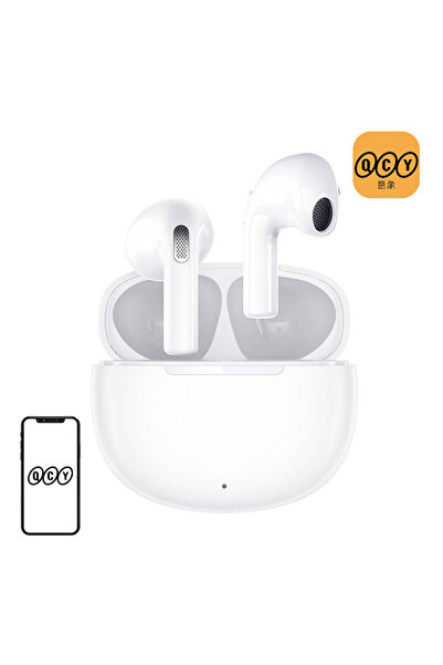 QCY Căști audio TWS T20 (alb)