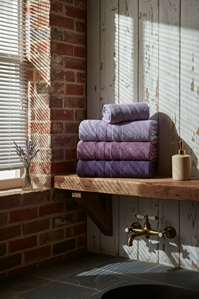 My Catherine Набір з 4 рушників Рушник для рук та обличчя 70x140 см | Рушник для ванної кімнати | Бавовна