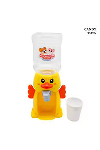 HerşeyVarBurda موزع مياه صغير مع أشكال حيوانات لطيفة للأطفال، تطوير المحرك