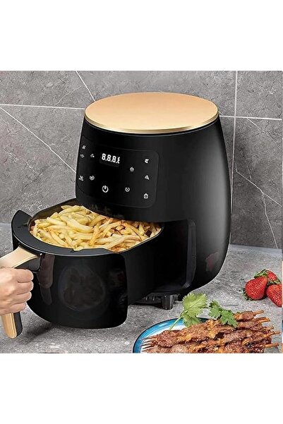 Generic Electric Digital Air Fryer 8L Silver Crest - Digital Touch, Multifunction