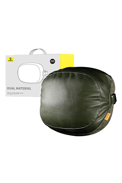 Baseus Αναστρέψιμο μαξιλάρι αυτοκινήτου Comfort Ride με προσκέφαλο (πράσινο)