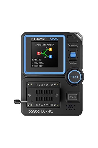 FNIRSI LCR-P1 tester multifuncțional de condensatoare și tranzistoare