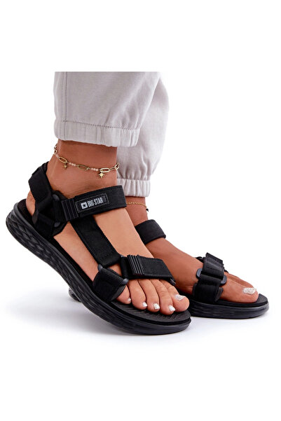 Big Star Shoes Women's sandals Big Star Black FF274A600 41