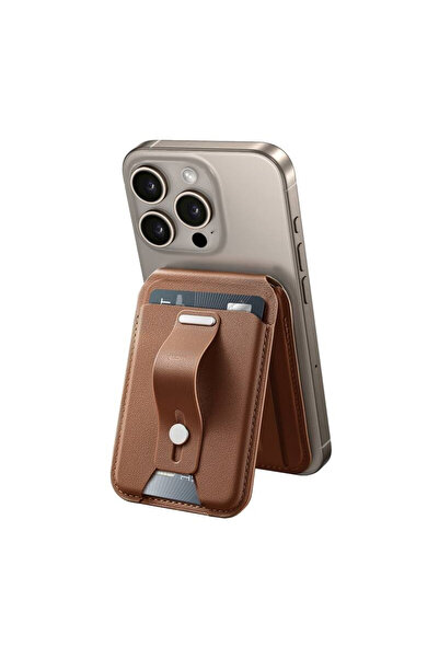 ESR Magnetic wallet with stand function (brown)