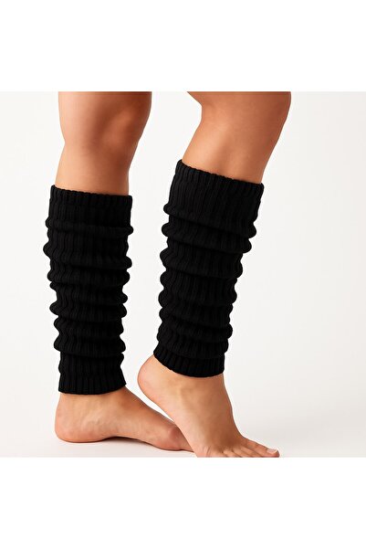 Plus Scorpion Women's Knit Leg Warmers – Soft Stretchy Below-The-Knee Leg Warmers