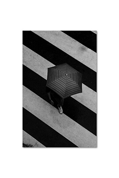 4Decor Tablou canvas 4Decor, Negru si alb, 95x150cm, DM0168