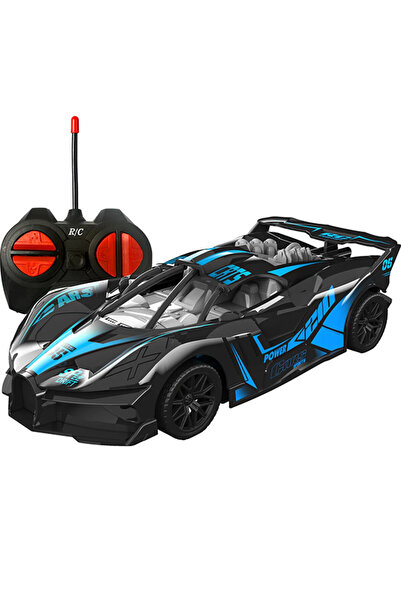 Black Island Uzaktan Kumandalı Şarjlı Road Blast Oyuncak Araba Mavi