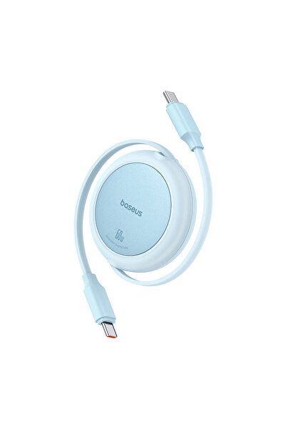 Baseus Free2Pull Mini USB-C to USB-C 60W USB cable, 1m (blue)
